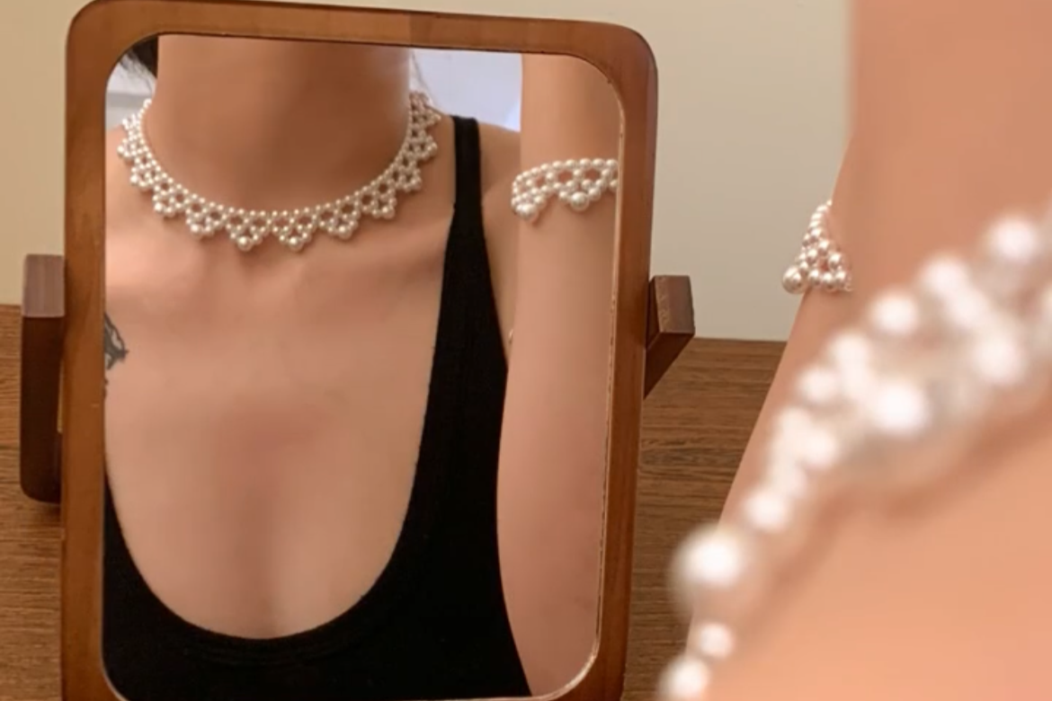 French Laisser-Faire Necklace